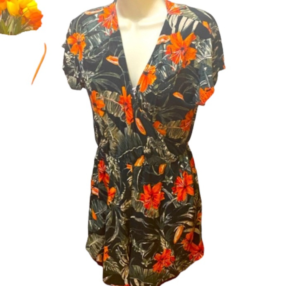 Cute Ladies Floral Print Jumper shorts